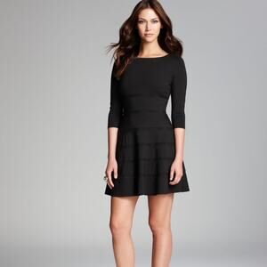 ERIN Erin Fetherston Emma Mesh Stripe Mini Dress size 2